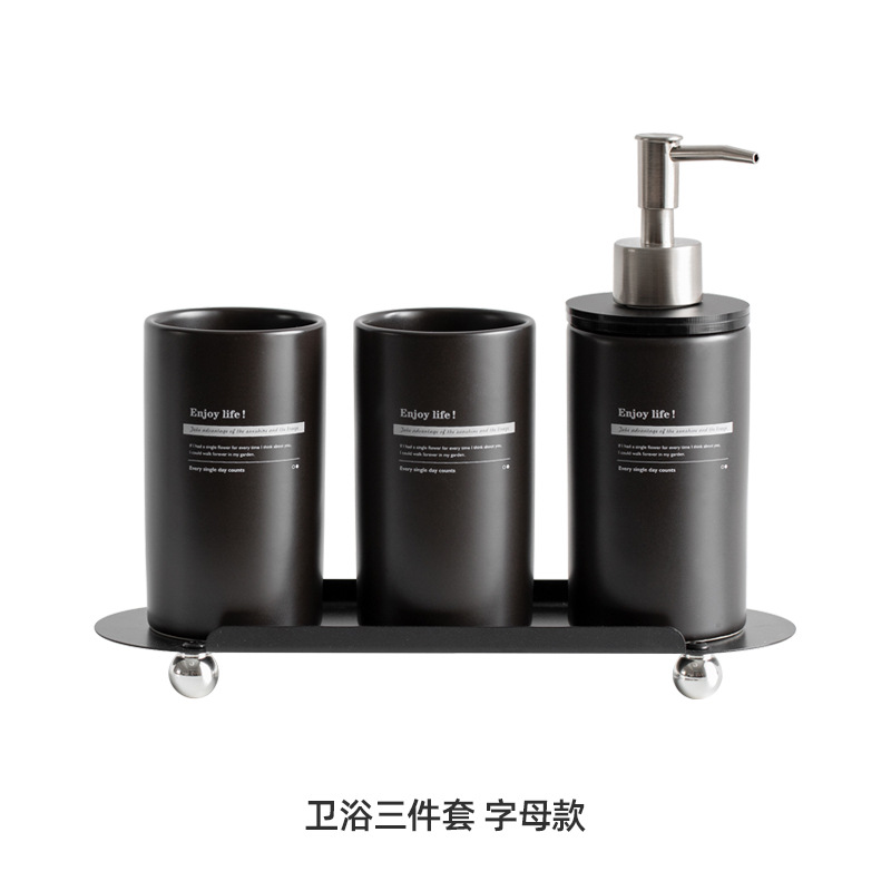 Taza de cerámica taza de agua taza diente baño Baño enjuague bucal taza B & B Hotel lavado traje pareja cepillado taza