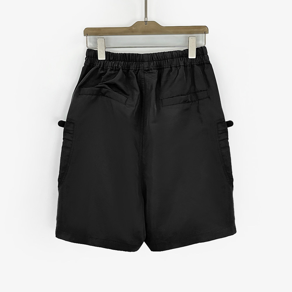 Dark Aesthetic Men's Cargo Shorts With Multi-zip Utility Pockets_voghion.com