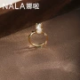 小众气质活口珍珠指环