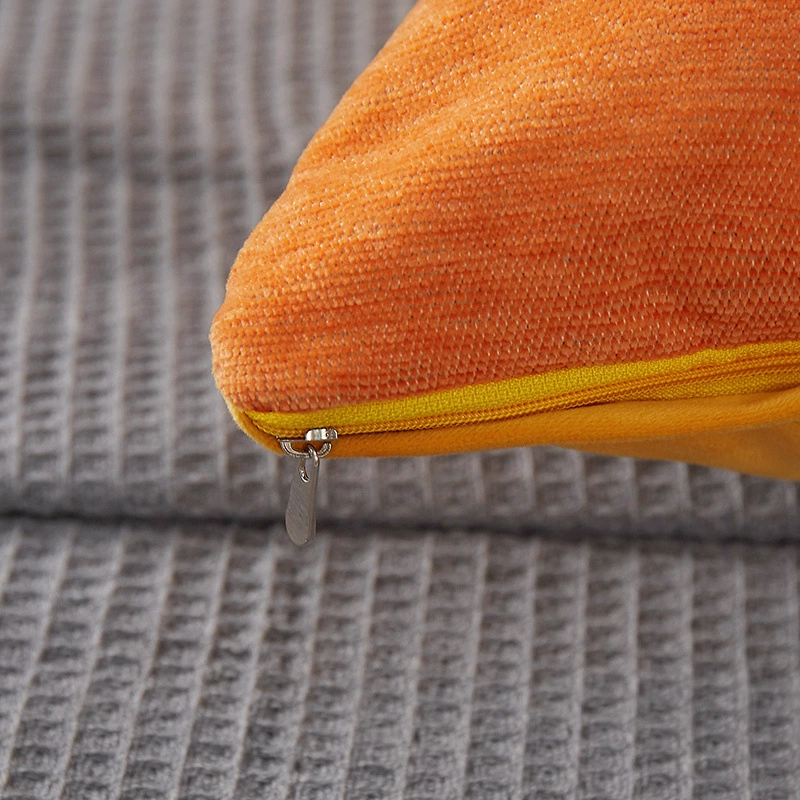 Nantong home textile manufacturer chenille large pillow furniture car gift pillow bedside sofa H-shaped