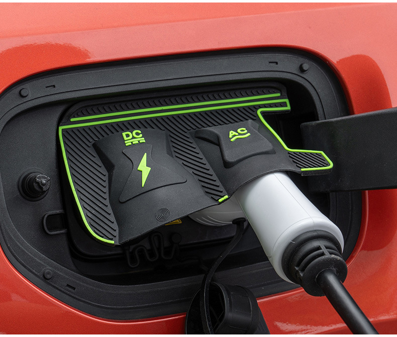 New Energy Vehicle Charging Port Waterproof Cover Dust Cover Hidden Charging Gun Rain Cover Silicone Protective Cover Leak-Proof