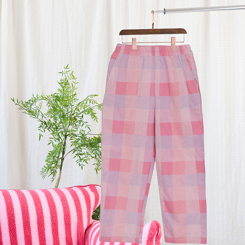 【断号福祉】春夏純綿カップルパジャマ