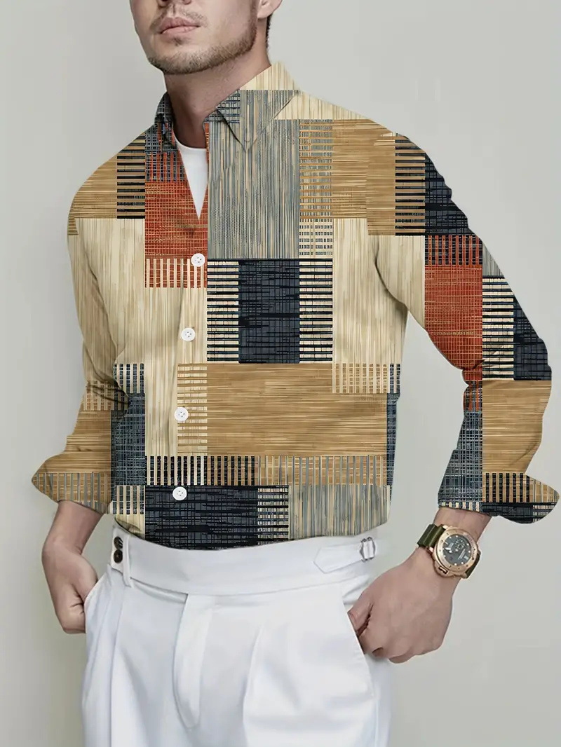 Comercio exterior europeo y americano Amazon 2025 nueva tendencia de la moda casual todo fósforo camisa de manga larga de alta calidad MB12