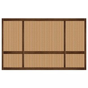 Casual Hemp Gray Wall Covering Retro 3D Artificial Rattan Bamboo Linen Straw Mat Wallpaper B&B Study Tea Room Wallpaper