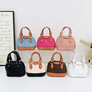 2025 New Children's Bag Fashion Children's Bag Girl's Stylish Crossbody Bag Baby Mini Shell Portable Small Bag