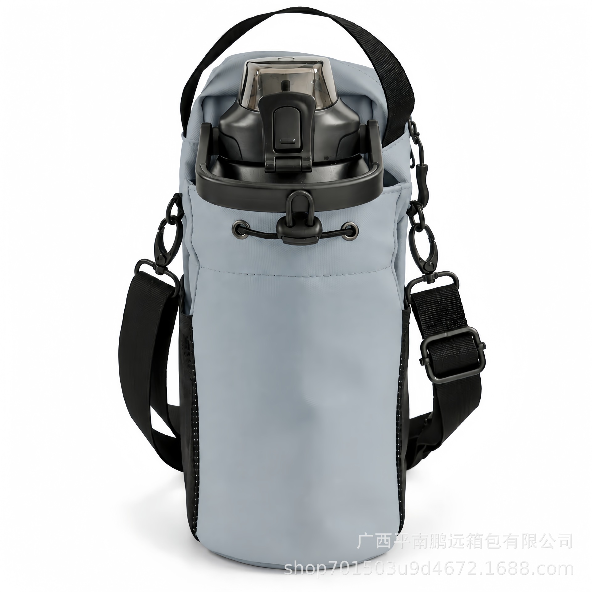 Bolsa Bandolera Magnética para Botella, Poliéster, Impermeable y Ligera, para Uso Diario
