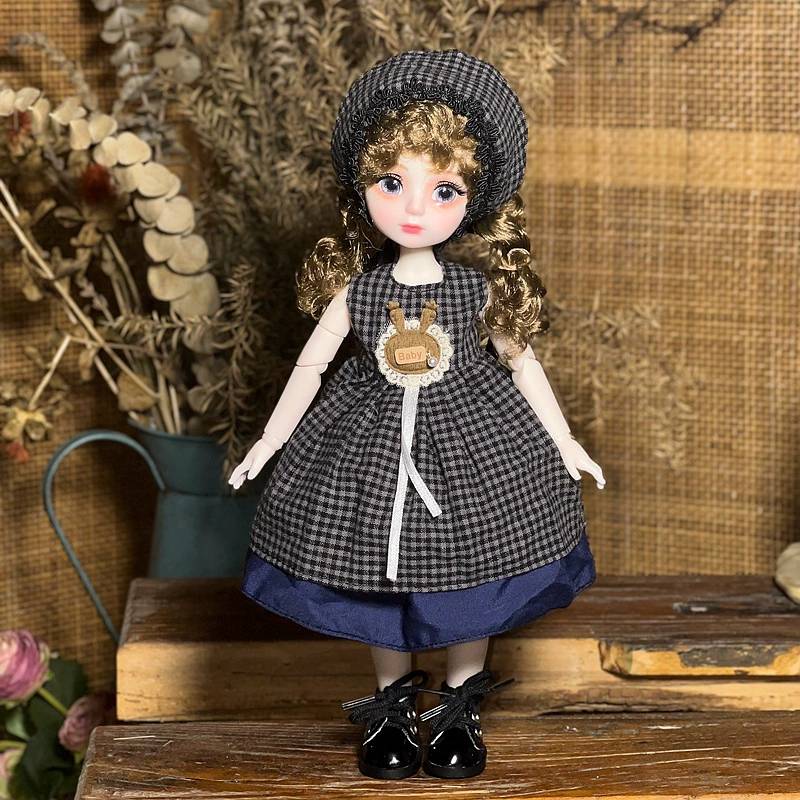 Кукла для переодевания, 30 см, 12 дюймов, детская одежда, ручная роспись