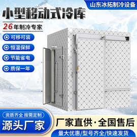 海鲜肉类速冻果蔬保鲜便携式插电即用商用冷藏库移动式小型冷库