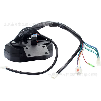 Atv Four-Wheel Beach Vehicle Accessories 150-250Cc Lcd Instrument Display Mileage Gear Display Speedometer