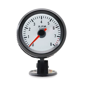 2 düymlük 52mm Mavi İşıqlı Takometr 0-8000rpm 1-8 silindr üçün