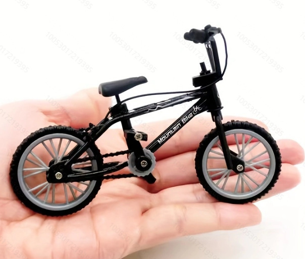 Giocattoli creativi di simulazione, mini bicicletta in lega, monopattino da dito, modello di bici, skateboard_voghion.com
