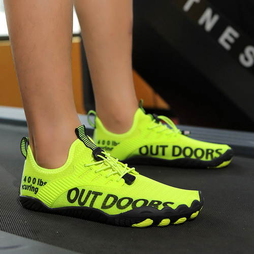Cross-border new outdoor stream shoe men breathable anti-slip wading shoe fishing beach women swimming shoe quick-drying hiking shoe