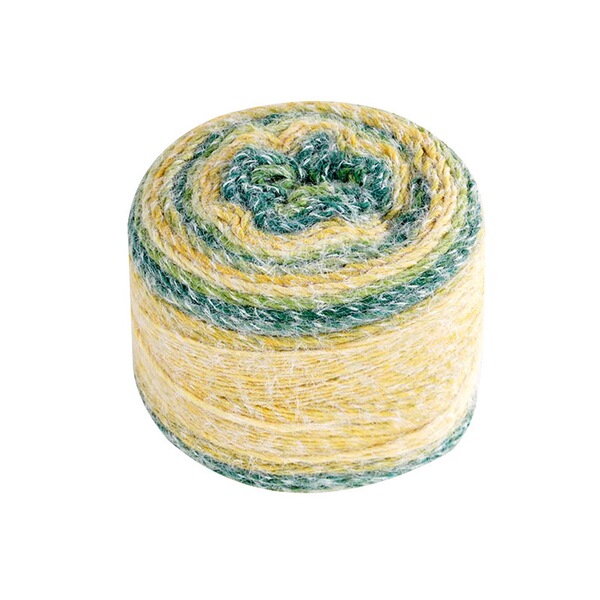 Rainbow woven crochet handmade