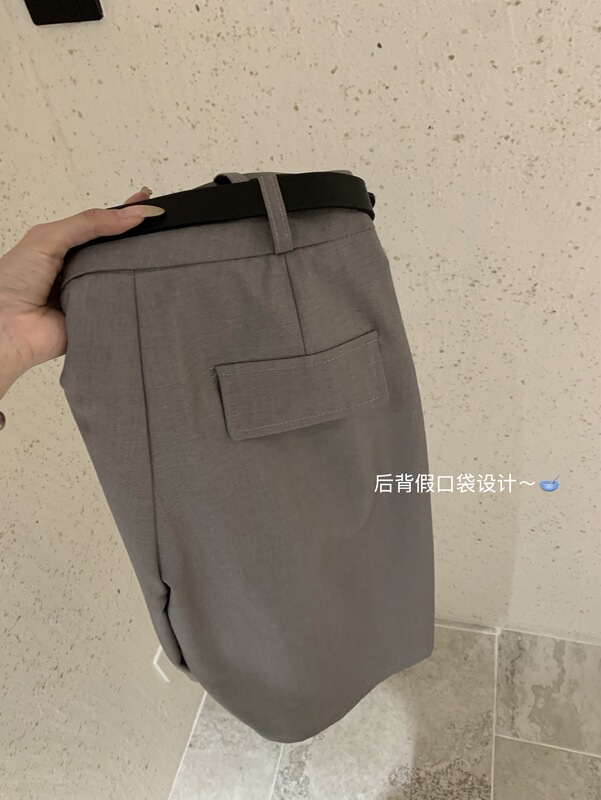 WGWE 7027广州十三行女装2025秋装新款百搭宽松休闲阔腿裤半身裙|undefined