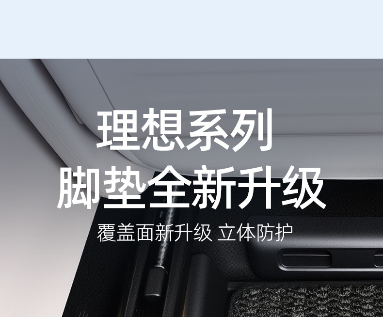 Universal car floor mats, injection-molded TPE material, one-piece design, stain-resistant and easy to clean, suitable for all car models, promotes health and is safe for babies and mothers