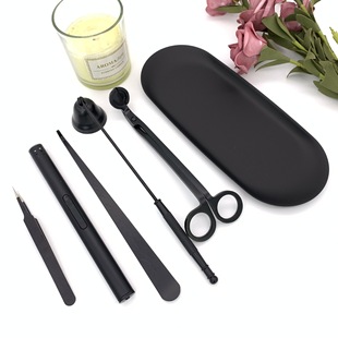 Amazon Hotel Scented Candle Extinguisher Tool Set Candle Repair Scissors Candle Extinguisher Cover Candle Wick Hook in Stock