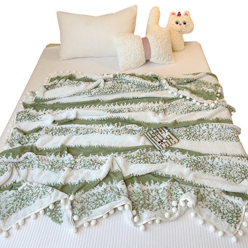 Mantras catiónicas de invierno gruesas mantas de lana de coral siesta de oficina mantas de sofá para la cama sopa sopa sopa