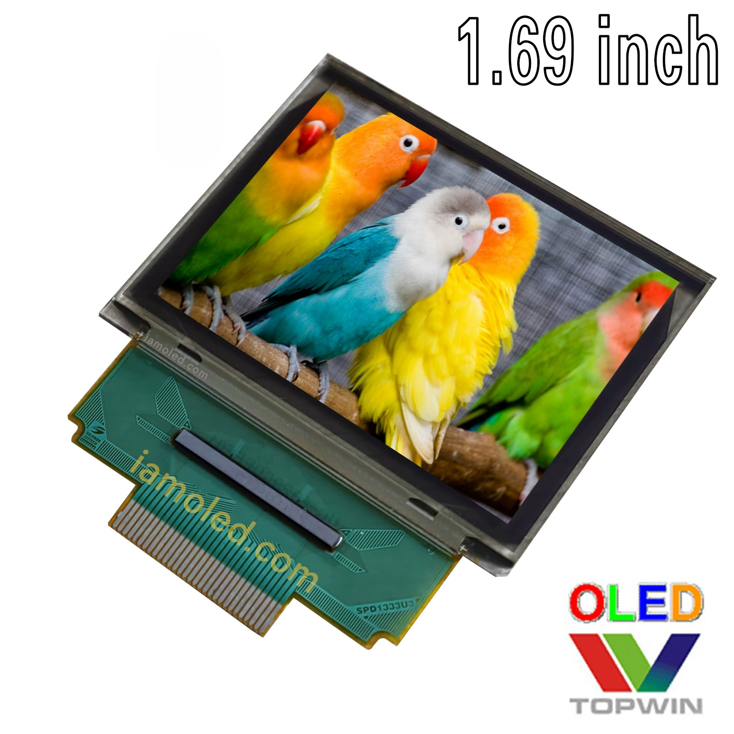 1.69inch цветных OLED-дисплеев LCD UG-6028GDEFF01 Topwin, новый драйвер, 30 контактов