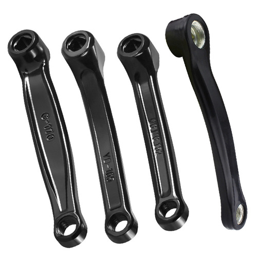 Bicycle pedal crank left 165 mountain bike road bike pedal connecting rod 170 spinning bicycle pedal universal
