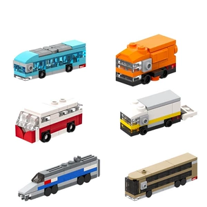 Мини-машинки MOC мелкие детали для мальчиков