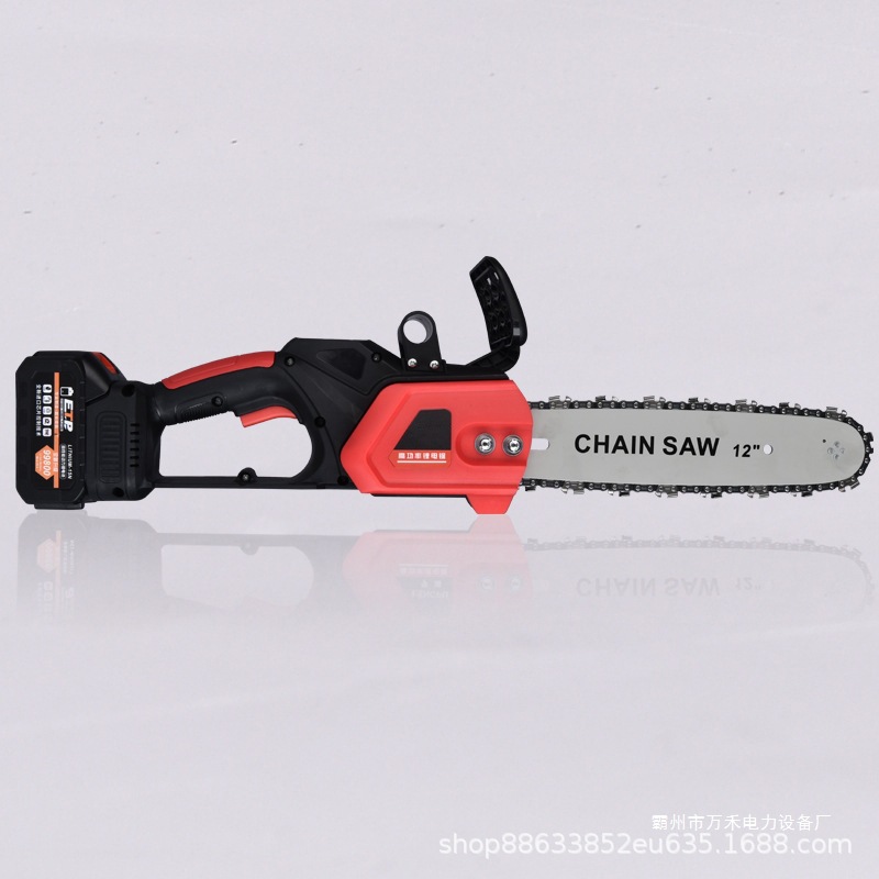 便携式充电手持式电动锯地震地质灾害救援链锯消防救援砍树伐木锯