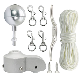 广告旗杆;旗帜;其他广告器材