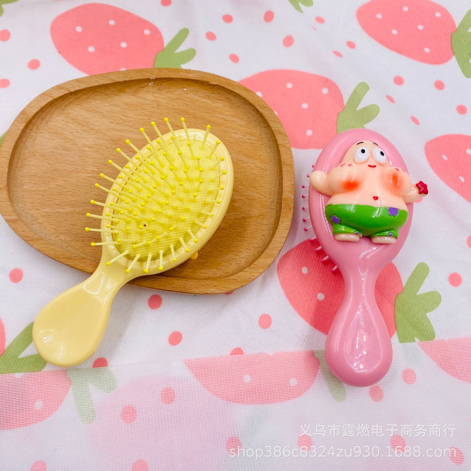 INS peine cojín de aire airbag masaje peine costilla cuerno curling peine meridiano sándalo crema pegamento peine hogar al por mayor