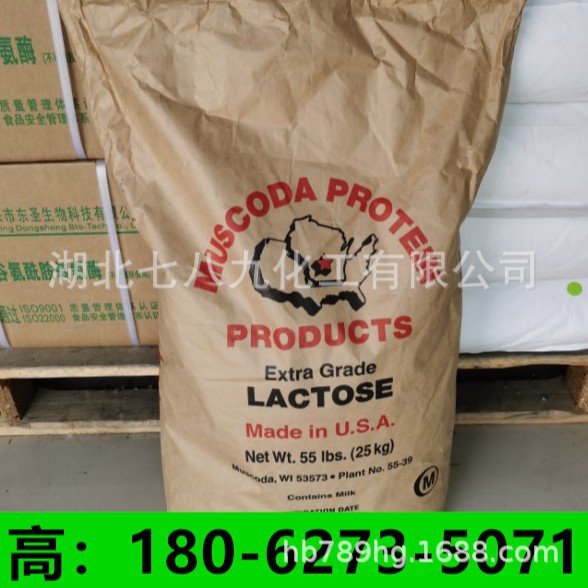 现货 乳糖 食品级 99含量   一水乳糖  单包可售 乳糖