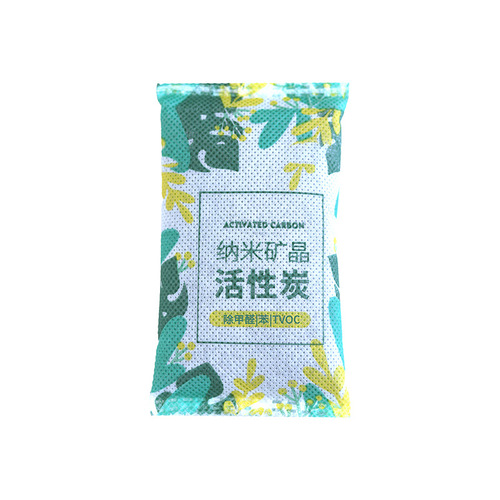 New house household activated carbon bag formaldehyde removal new car nano mineral crystal air purification and odor removal activity drop shipping