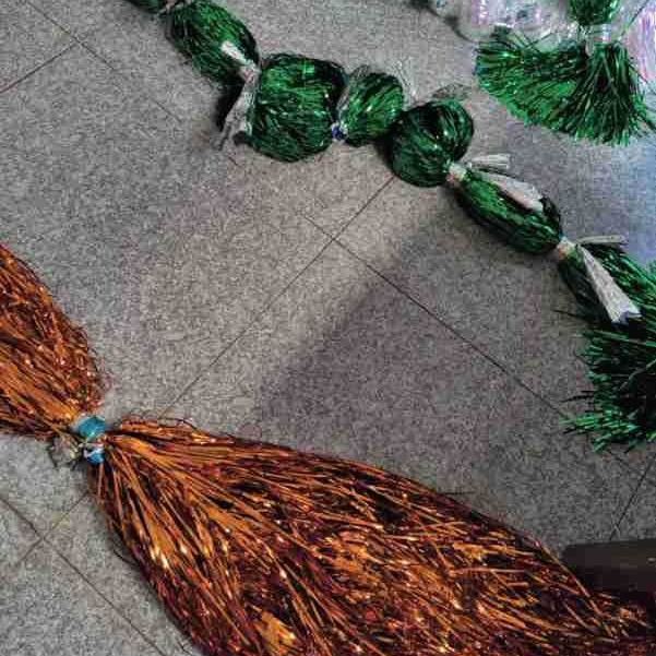 1.5丝*0.25毫米宽度1/100白色透明尼龙扁丝25μ1/69mm金属丝袋装