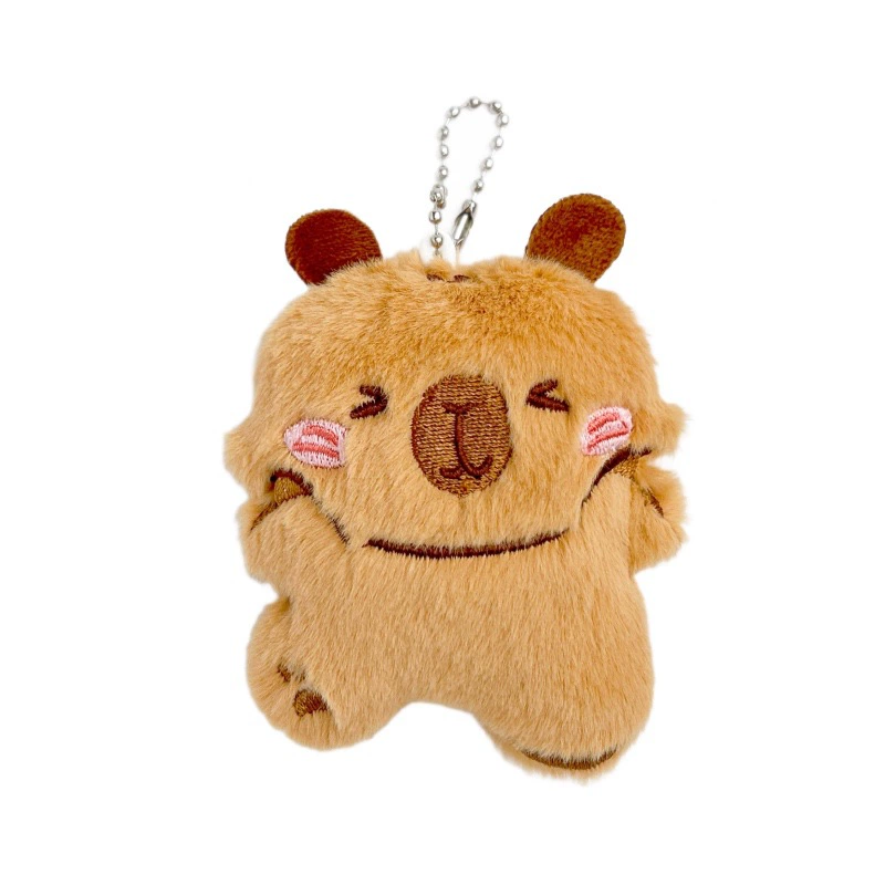 Genuine doll Манзи, молочный чай, плюшевый подвес, рюкзак, брелок