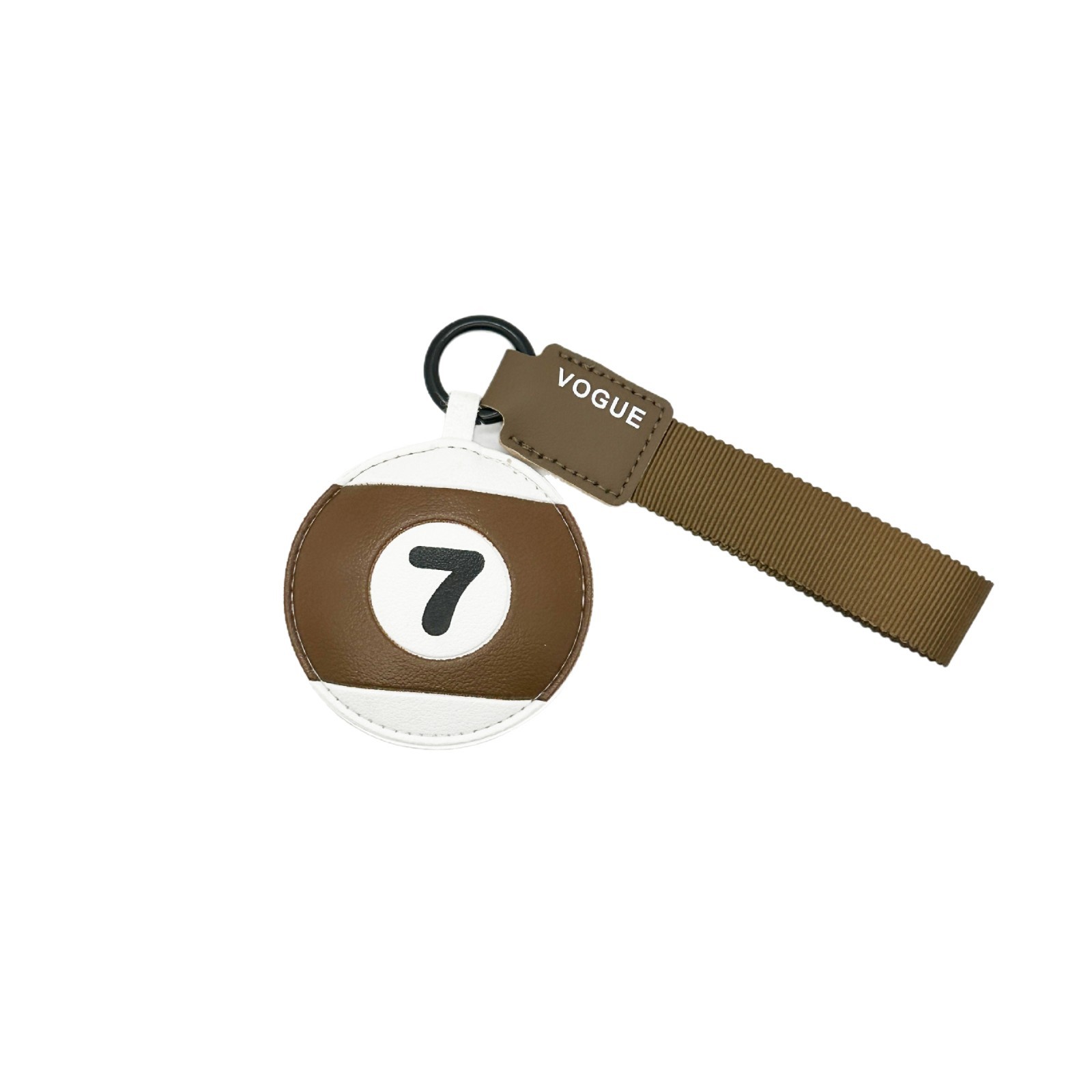 新型サッカーバスケットボールバレーボールラグビー革キーホルダー欧米女性バッグ自動車ストラップクロスボーダー卸売り