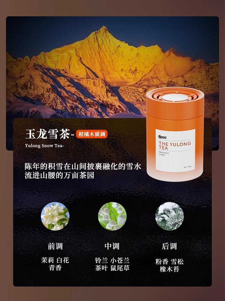 Car Fragrance 2025 New Model Long-Lasting Scent Purifies Air and Eliminates Odors High-End Car Fragrance Balm Direct Delivery