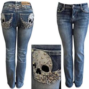 L 88868 Low waist flared jeans ����΢��ţ��ѝ�羳���uͨ