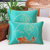 Chinese embroidery, sofa from natural wood, pillow for bed, pillowcase, with embroidery