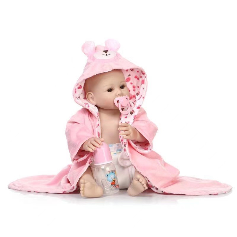 55 cm comercio exterior muñeca de simulación muñeca de silicona muñeca doméstica muñeca de baño image 2