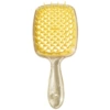 Yellow-glittering handle