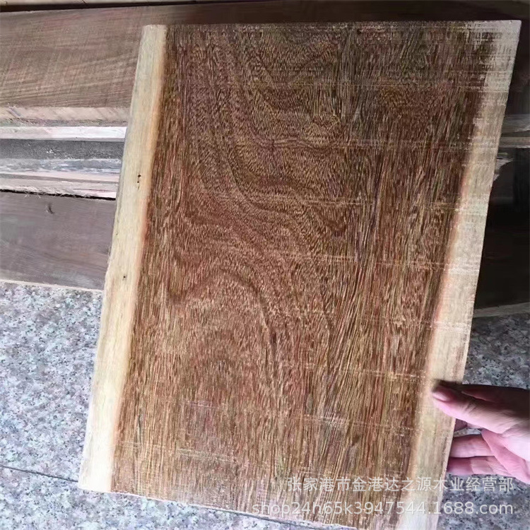 批发南美鸡翅原木 南美鸡翅板材 咖啡心木 餐具 筷子工艺品材