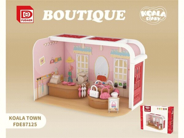 Koala Diary Popular Sunroom Mini Scene Kitchen Bedroom Doll House Girls Play House Toy