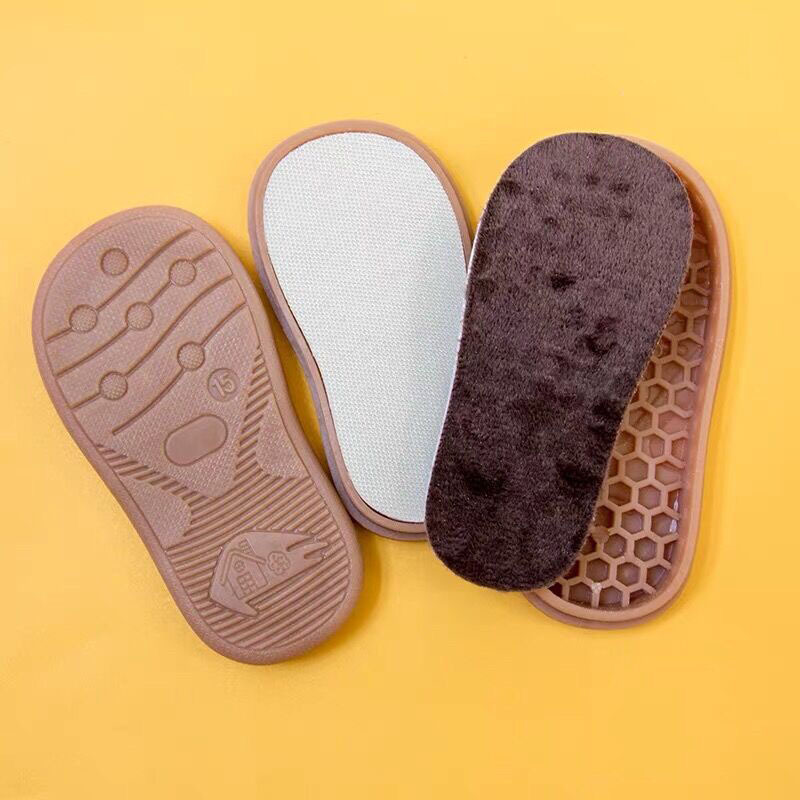 Children's Shoe Soles, Baby DIY Crochet Shoe Soles, Infant Non-Slip Shoe Soles, Rubber Soles, Crochet Yarn Shoe Materials and Accessories