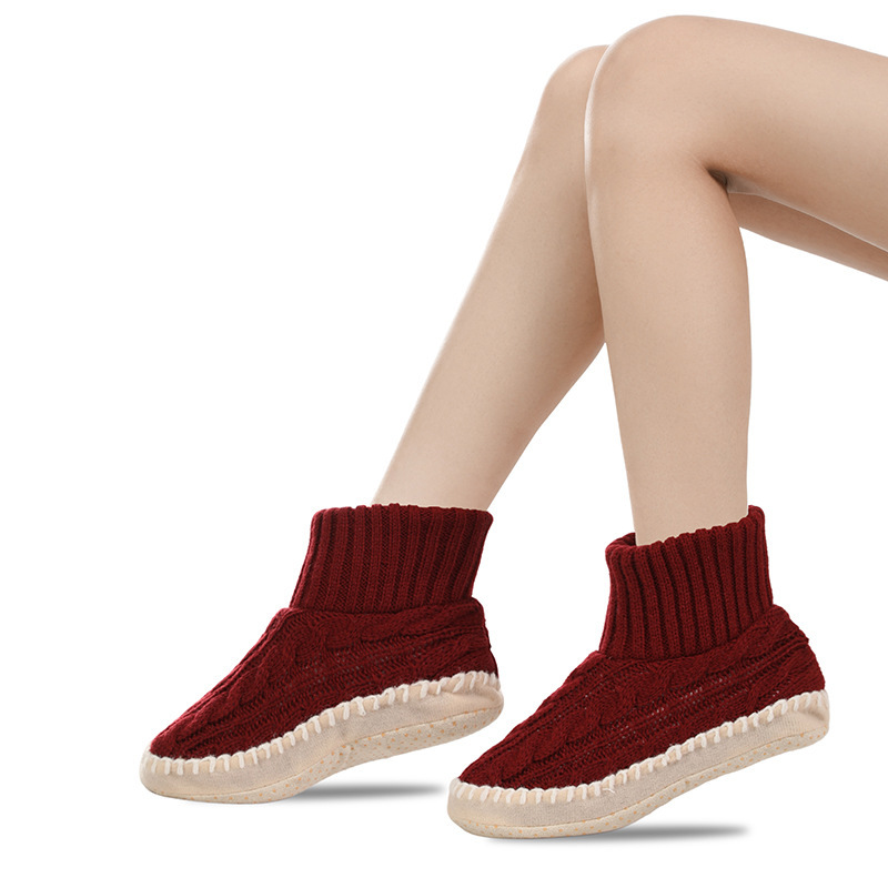 Amazon Cross-Border Women's Floor Socks, Slippers, Cotton Slippers, Soft Soles, Thickened Confinement Shoes, Cotton Velvet Women's Shoes, Plus Velvet Shoes Amazon Cross-Border Women's Floor Socks, Slippers, Cotton Slippers, Soft Soles, Thickened Confinement Shoes, Cotton Velvet Women's Shoes, Plus Velvet Shoes