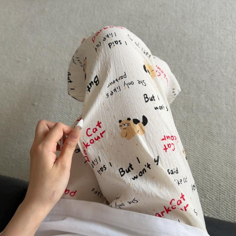 Primavera y verano · Pantalones de pijama casuales para mujeres pantalones a prueba de mosquitos rojos en línea 2025 nuevos pantalones caseros para llevar