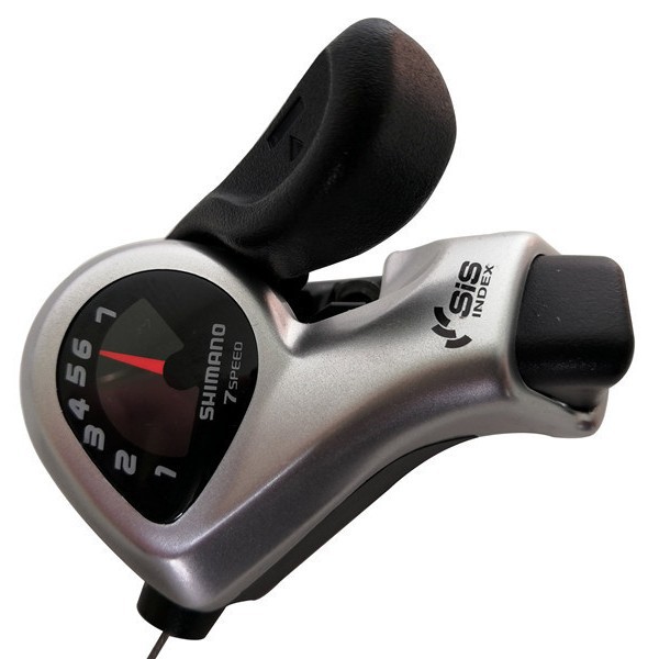 Productos genuinos TX50-7 dedo dial 6-velocidad 7-velocidad dedo dial 18-velocidad 21-velocidad bicicleta de montaña transmisión solo dedo derecho dial mango