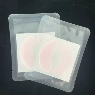 水凝胶无纺布眼膜 亲肤水凝胶眼膜 淡化眼纹 粉色眼部