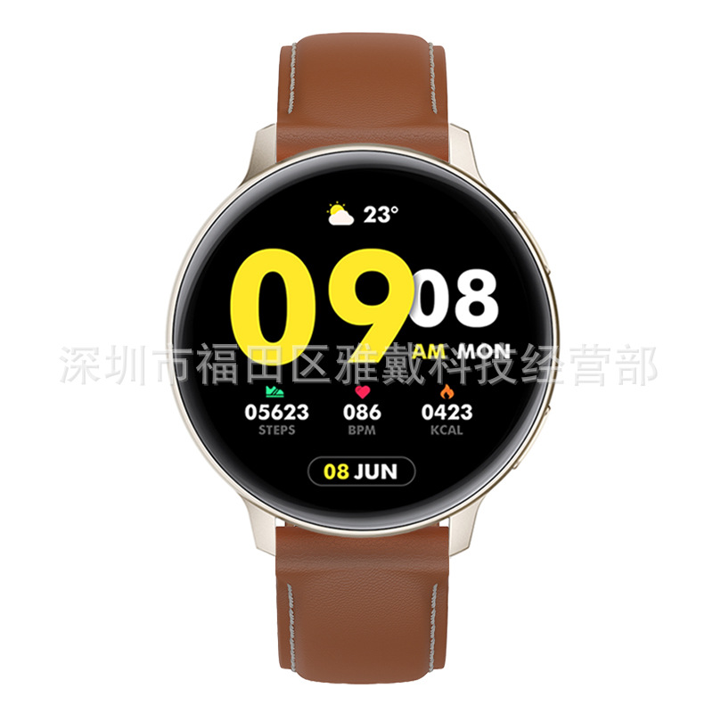 Cross-border S53 reloj inteligente ritmo cardíaco sangre oxígeno presión arterial sueño paso conteo Bluetooth llamada pulsera inteligente reloj deportivo