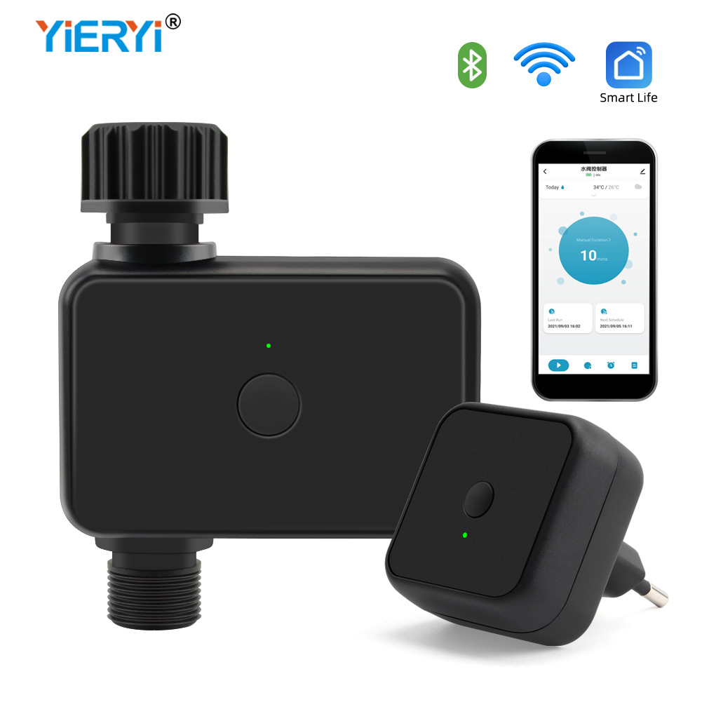 园林果园种植灌溉蓝牙涂鸦APP洒水定时器浇花器自动WiFi控制器