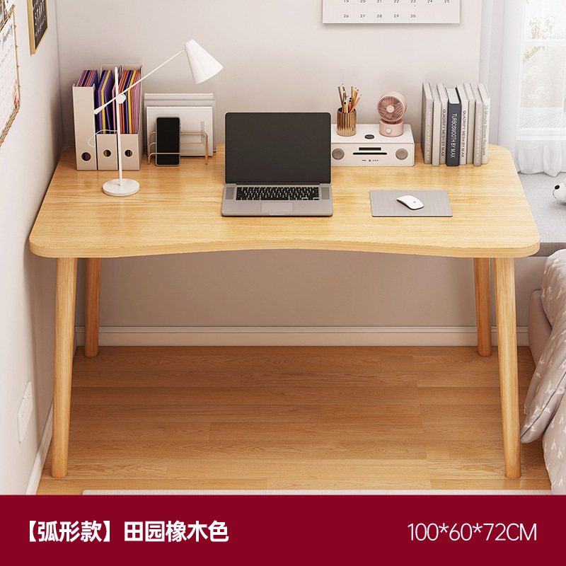 Mesa de computadora mesa de alquiler de casa escritorio simple escritorio de oficina silla pequeña escritorio de escritorio de dormitorio de estudiantes