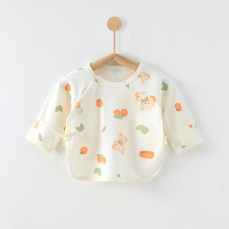 1990 apple bear (grade a pure cotton, seamless) / 52 (newborn)
