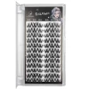 12-row W-shaped large flower roll [natural black card]