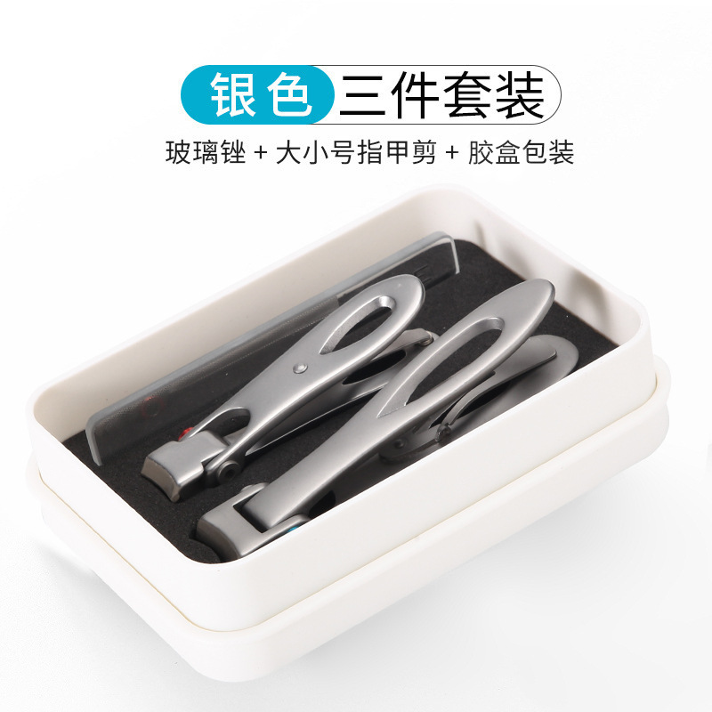 Cortaúñas de apertura grande Cortaúñas de fundición a presión en polvo Cortador de uñas de pies grueso y duro Cortaúñas de acero inoxidable para adultos grandes